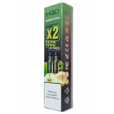 Электронная сигарета HQD LUX Apple Pear (Яблоко Груша) 2% 3000 затяжек