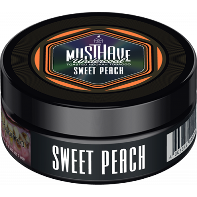 Табак для кальяна MustHave Sweet Peach (Сладкий Персик) 125 г