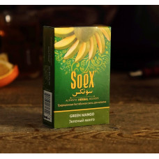 Табак для кальяна Soex Green Mango (без никотина)