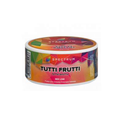 Табак для кальяна Spectrum Mix Line 25г - Tutti Frutti (Тутти-фрутти)