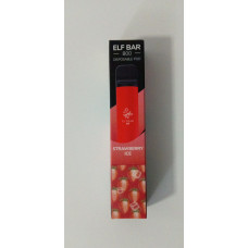 Электронная сигарета Elf Bar 800 Strawberry Ice (Клубника Лёд) 2% 800 затяжек