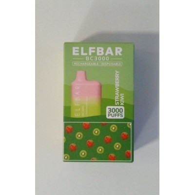 Электронная сигарета Elf Bar BC3000 Strawberry Kiwi (Клубника Киви) 2% 3000 затяжек