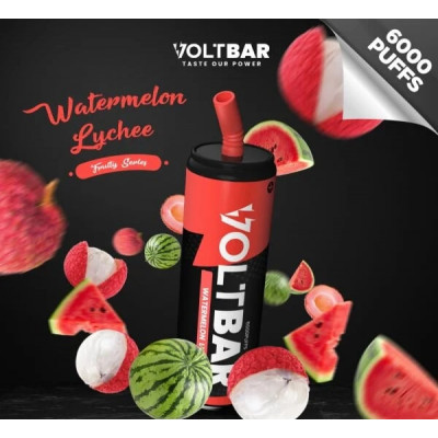 Электронная сигарета Volt Bar 6000 puffs 5% - Watermelon Lychee
