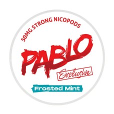 Снюс Pablo Exclusive Frosted Mint 50 мг/г (бестабачный, тонкий)