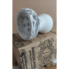Чаша для кальяна Vintage Bowl чёрно-белый мрамор Чаша для кальяна Vintage Bowl чёрно-белый мрамор