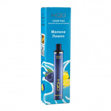 Электронная сигарета HQD Cuvie Plus Razlemon (Малина Лимон) 2% 1200 затяжек