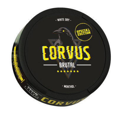 Снюс Corvus Brutal 14 г 68 мг/г (бестабачный, толстый)