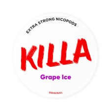 Снюс Killa Grape Ice 16 мг/г (бестабачный, тонкий)