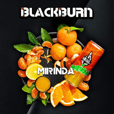 Табак для кальяна Black Burn Mirinda (Мандариновая газировка) 200 г