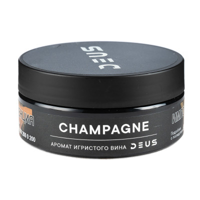 Табак для кальяна DEUS Champagne (Шампанское) 100 г