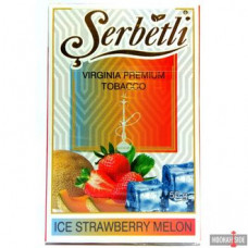 Табак для кальяна Serbetli Ice Melon Strawberry