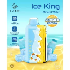 Электронная сигарета Elf Bar Ice King Mineral Water (Минеральная вода) 5% 40000 затяжек Электронная сигарета Elf Bar Ice King Mineral Water (Минеральная вода) 5% 40000 затяжек