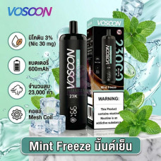 Электронная сигарета Vosoon 23k Mint Freeze (Мятная свежесть) 3% 23000 затяжек
