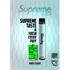 Электронная сигарета Supreme Pod 2000 puffs Nic3% White Slush