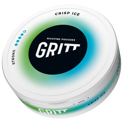 Снюс Gritt Crisp Ice 16 мг/г (бестабачный, тонкий)