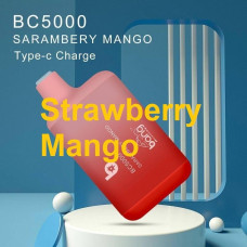 Электронная сигарета Bang BC5000 5000 puffs Nic 3% Strawberry Mango