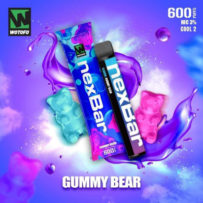 Электронная сигарета Wotofo NexBar 600 Puffs - Gummy Bear