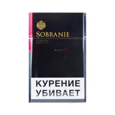 Сигареты Sobranie London Black РФ