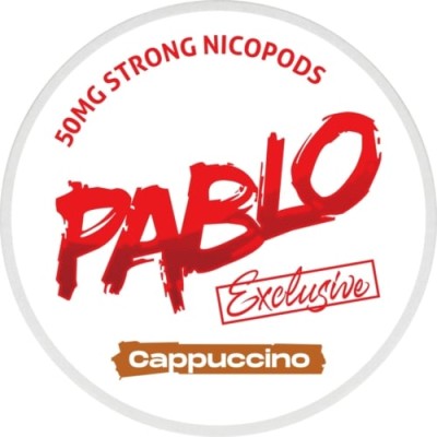 Снюс Pablo Exclusive Cappuccino 50 мг/г (бестабачный, тонкий)