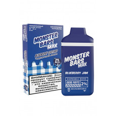 Электронная сигарета Monster Bars Blueberry Jam Черничный Джем 6000 тяг