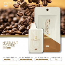 Электронная сигарета VAPEKING Zero 3000 затяжек - Hazelnut Coffee