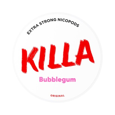Снюс Killa Bubblegum 16 мг/г (бестабачный, тонкий)