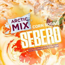 Табак для кальяна Sebero Arctic Mix Corn Soda (Ревен Черника Лесные ягоды Личи Голубика Кукуруза Лед) 40 г