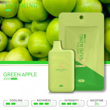 Электронная сигарета VAPEKING Zero 3000 затяжек - Green Apple