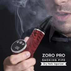 Электрическая курительная трубка ZORO PRO Dry Herb Vaporizer 1500 мАч