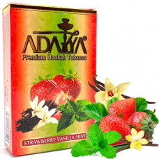 Табак для кальяна Adalya Strawberry Vanilla Mint (Клубника Ваниль Мята) 50 г
