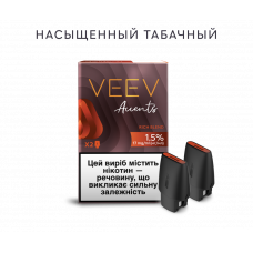 Поды VEEV Accents Rich Blend (Насыщенный табак) 1,5%