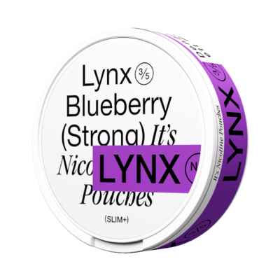 Снюс Lynx Blueberry 8 мг/г (бестабачный, тонкий)