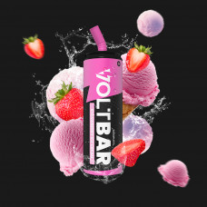 Электронная сигарета VOLTBAR Mini 1500 затяжек - Strawberry Ice Cream