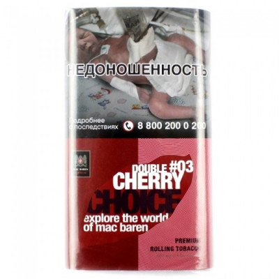 Табак для самокруток Mac Baren Double Cherry Choice #237 40г