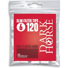 Фильтры для самокруток Dark horse Slim filter 120 штук (Размер 6)