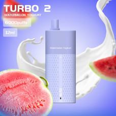 Электронная сигарета Bounce Turbo 2 6000 puffs Nic 5% Watermelon Yogurt