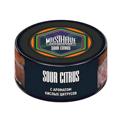 Табак для кальяна Musthave Sour Citrus (Кислые цитрусы) 25 г