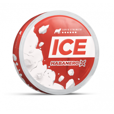 Снюс ICE Habanero X 38 мг/г (бестабачный, тонкий)