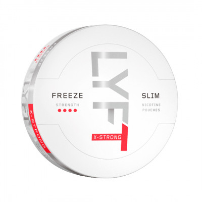 Снюс Lyft Freeze Slim Extra Strong 16 мг/г (бестабачный, тонкий)