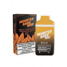 Электронная сигарета Monster Bars Bold Tobacco Насыщенный табак 6000 тяг