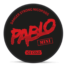 Снюс Pablo Ice Cold Mini 15 мг/г (бестабачный, тонкий)