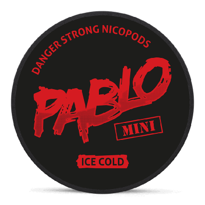 Снюс Pablo Ice Cold Mini 15 мг/г (бестабачный, тонкий)