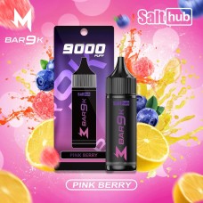 Электронная сигарета Salthub M Bar Pink Berry (Розовые ягоды) 3% 9000 затяжек