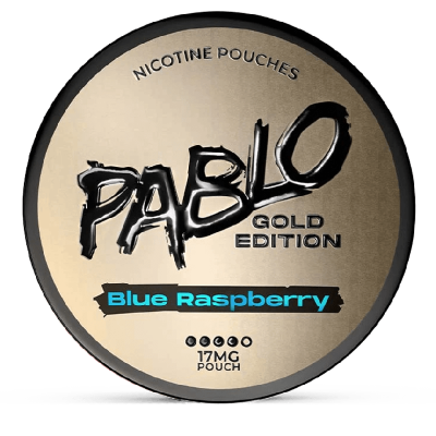 Снюс Pablo Gold Edition Blue Raspberry 17 мг/г (бестабачный, тонкий)
