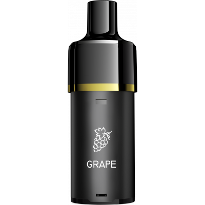 Картридж HQD LUX Grape (Виноград) 2% 1500 затяжек