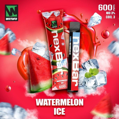 Электронная сигарета Wotofo NexBar 600 Puffs - Watermelon Ice