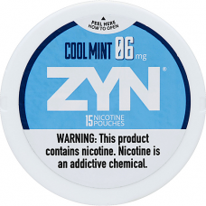 Снюс ZYN Cool mint 6 мг/г (бестабачный, тонкий)