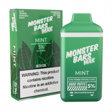 Электронная сигарета Monster Bars Mint Мята 6000 тяг