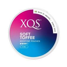 Снюс XQS Soft Toffee 8 мг/г (бестабачный, тонкий)