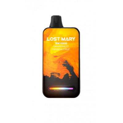 Электронная сигарета Lost Mary BM16000 Grapefruit Passion Fruit (Грейпфрут Маракуйя) 2% 16000 затяжек